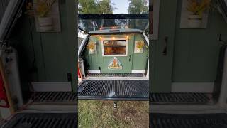 We Converted a Truck Topper into Cozy Mini Camper #camping #outdoors