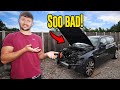 REBUILDING MY WRITE OFF CRASH DAMAGED BMW | PART 1