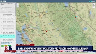 Earthquake! Shaking in Northern California, Nevada as cluster hits I LiveNOW from FOX