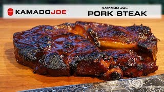 Kamado Joe St. Louis Style Pork Steak