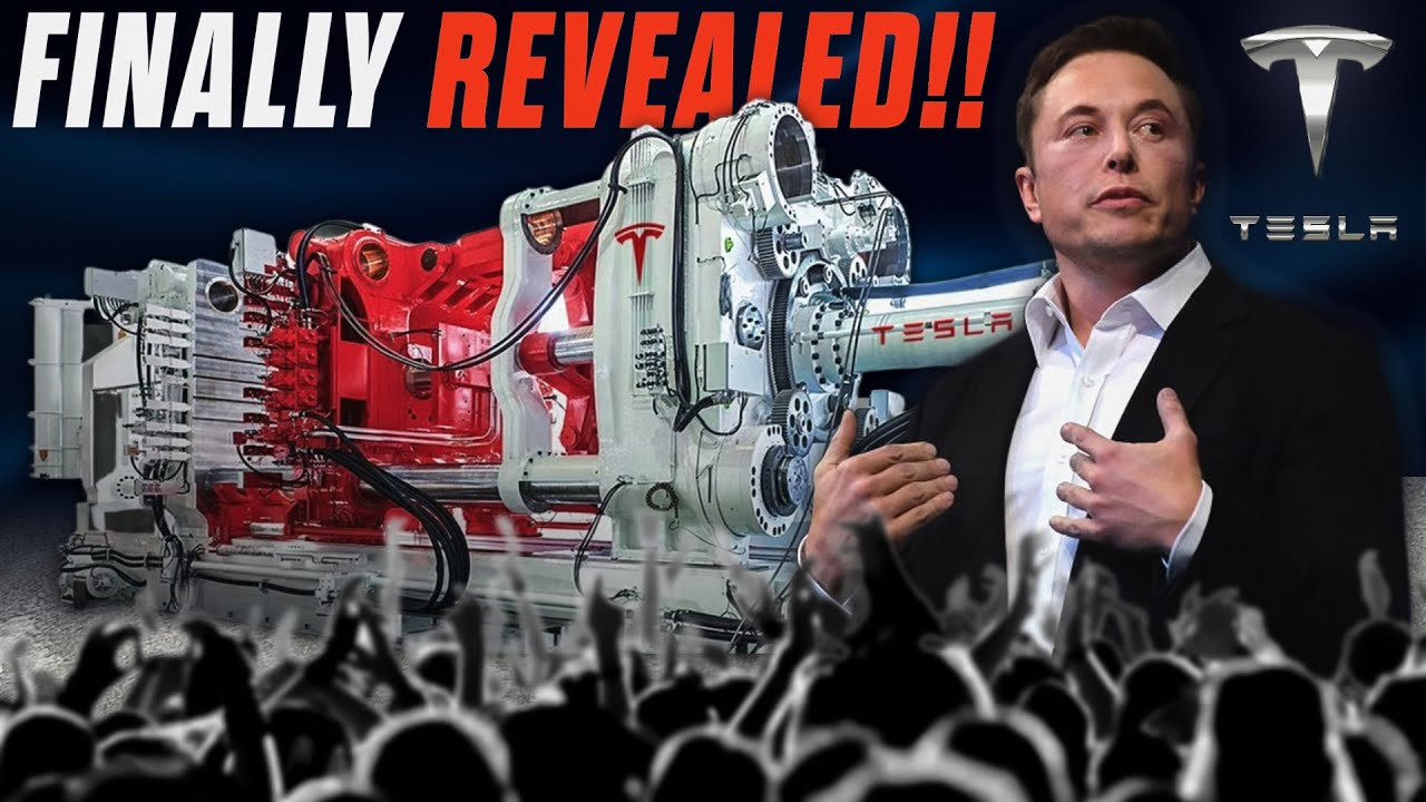 Don't Miss Our Exclusive Video Of Tesla's Massive Gigapress Mega ...