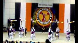 XAVIER UNIVERSITY PEP SQUAD-ncc 2009 2nd runner up