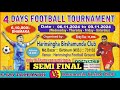 SEMI Final 💥 S.S.B TALBANDH Vs United Club //Harinsingha Football Match 2024