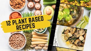 12 EASY Plant Based Recipes For Weightloss | 2022 Inspiration | My Favorite Recipes For A Reset