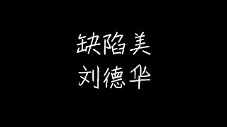 刘德华 - 缺陷美 (动态歌词)