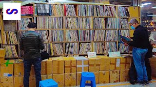 【4K】 Walking Vinyl Records Heaven - 회현지하쇼핑센터 - 회현지하 쇼핑센터│Seoul, Korea