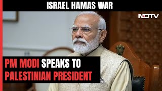 Israel Hamas War | PM Modi Speaks To Palestinian President: "Reiterated Principled Position"