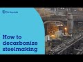 Hydrogen, a key solution to decarbonize steelmaking