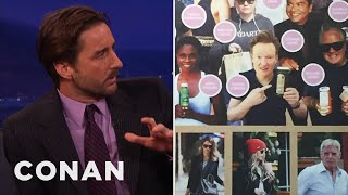 Luke Wilson Calls Out Conan’s Awkward Smoothie Pic | CONAN on TBS
