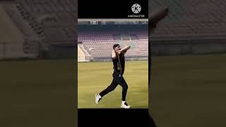 Harbhajan Singh bowling action in slow motion #cricket #shorts #viral