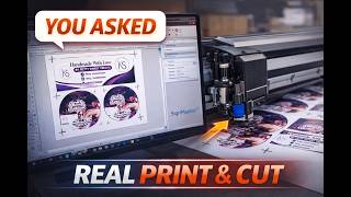 SignMaster Print & Cut Explained STEP BY STEP with an Actual Customer Job