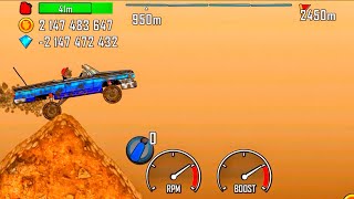 Hill Climb Racing - lowrider on mudpool | android iOS gameplay #687 Mrmai Gaming