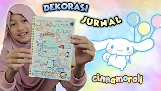 Jurnal Bercerita Aqilla - Dekorasi Journal Cinnamoroll ♥ Aqilla's Diary