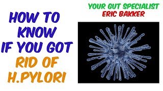 How To Know If You Got Rid Of H.Pylori | Ask Eric Bakker