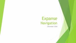 Expanse Navigation