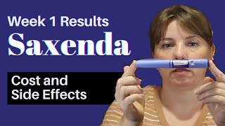 Saxenda: Week 1 Results, Cost, Side Effects | Liraglutide vlog