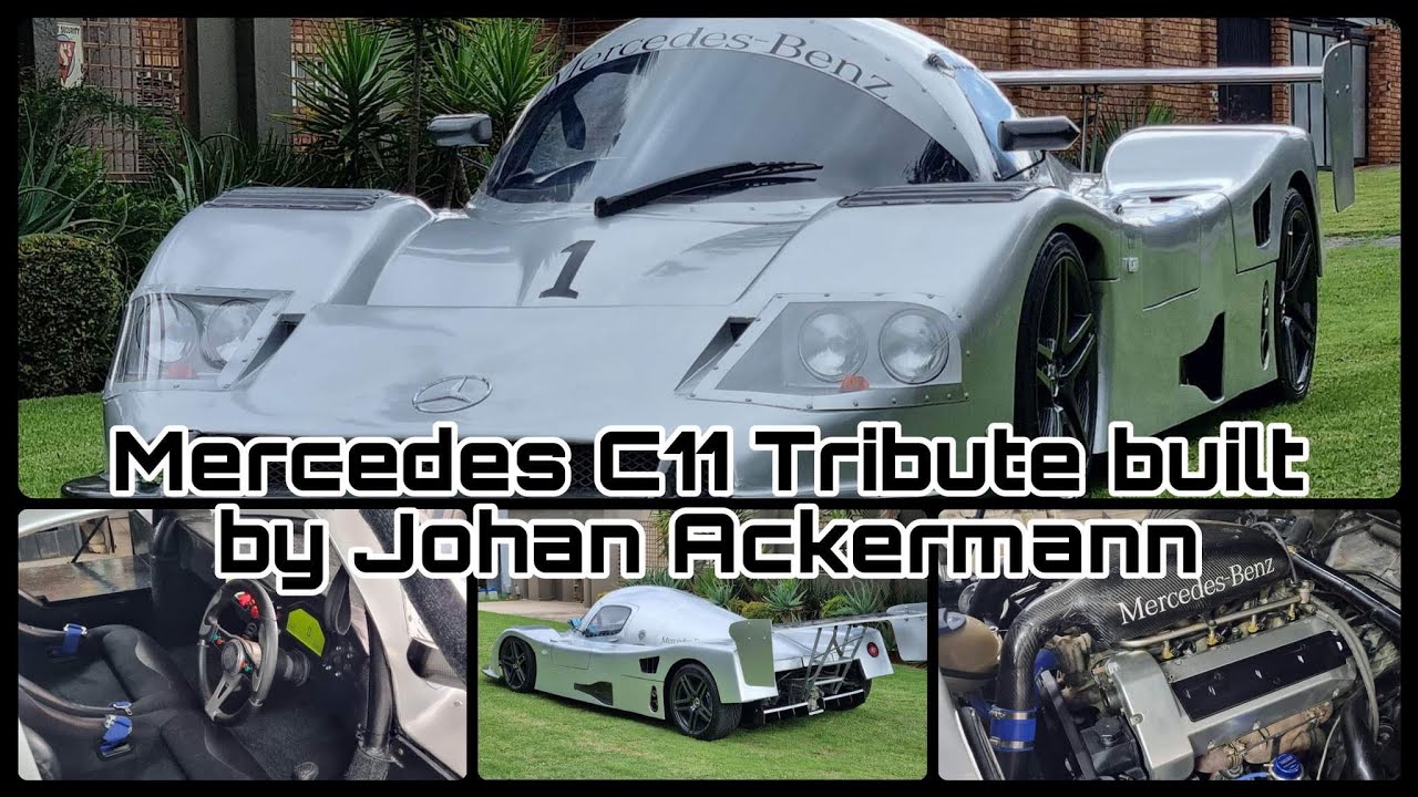 Mercedes C11 Tribute Built By Johan Ackermann - YouTube