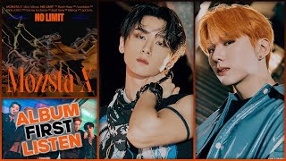 MONSTA X NO LIMIT FIRST LISTEN | THEIR SEXIEST ALBUM