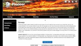 Video Tutorial on How to Use the Survey Maker