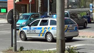 Liberec Policie ČR Škoda Octavia | Liberec police cruiser responding [CZ | 4.5.2015]