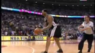 NBA - Robert Horry Game Winner Against Pistons - 2005 - Greatest Playoff Momments : 25