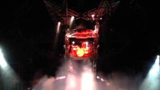 Tommy Lee Drum Solo Coaster Stunt August 2014