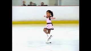 Pre-Alpha routine at the Aliso Viejo Ice Skating Competition - Age 5