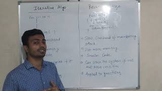 Recursive vs Iterative algorithms | Design and Analysis of Algorithms | Lect 4 [Eng]