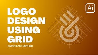 LOGO design using GRID | The Secret to Designing Great Logos #logo #grid #illustrator