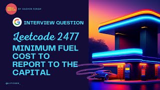 Minimum Fuel Cost to Report to the Capital - Leetcode 2477 - Medium Difficulty