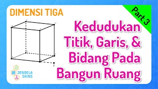 Dimensi Tiga • Part 3: Kedudukan Titik, Garis, dan Bidang Pada Bangun Ruang