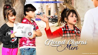 Neend Churai Meri 😍 Funny Love Story 🤑 Hindi Song 😍Cute Romantic 🌴 Love Story