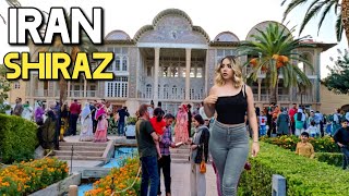 IRAN2023| Shiraz City | Eram Garden | Walking Tour|باغ ارم شیراز