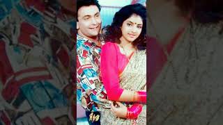 Divya bharti and Rishi kapoor Deewana movie 😍❤️song status #shortvideo