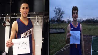 I RECREATED DEVIN BOOKER'S 70 POINT GAME!!!