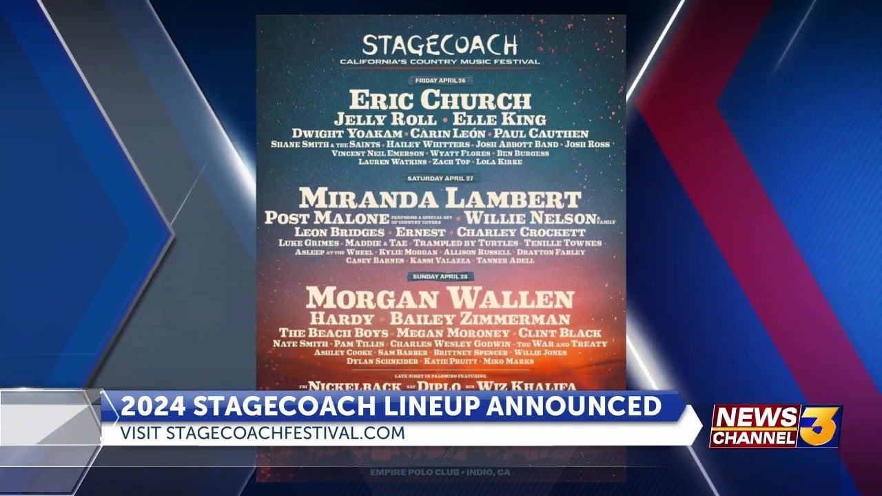 Morgan Wallen, Miranda Lambert, And Eric Church To Headline 2024 ...