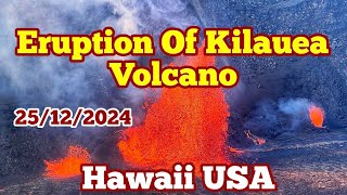 Geologist Explains Kilauea Eruption: Mantle Plume Hot Spot Volcanism, Hawaii, USA