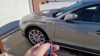 2012 Audi A8 Fortin EVO One Remote Start