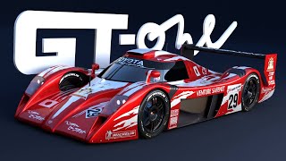 La Toyota GT-One, l'une des voitures les plus spectaculaire du Mans