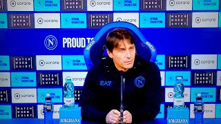 Antonio Conte Conferenza Stampa Pre Atalanta-Napoli: \