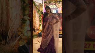 Model Sahasra Reddy at the Grand Launch of HiLife Brides Exclusive at Novotel, Varun, Vijayawada