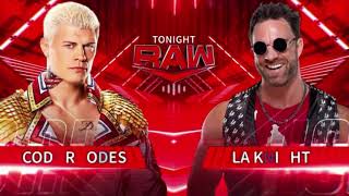 WWE RAW March 13, 2023 Full and Official Match Card
