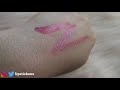 ysl tatouage couture matte lip stain 11 rose illicite lipstick unboxing u0026 swatches