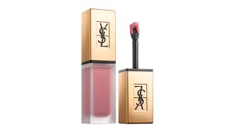 YSL Tatouage Couture Matte Lip Stain 11 Rose Illicite | Lipstick Unboxing \u0026 Swatches