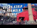 Formula 1 Walk on Las Vegas Strip Friday Afternoon 11/15/2024! F1 Race is Very Close