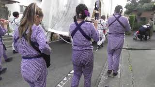 2024 飯津佐和乃神社祭典 初日 は組 出発