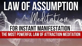 LAW OF ASSUMPTION GUIDED MEDITATION | Most Powerful Manifesting Meditation | Mary Kate