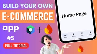 5 BottomNavigationBar | Ecom app | Jetpack Compose 🔥 | Android Studio Tutorial | 2025