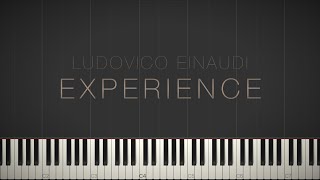 Experience - Ludovico Einaudi \\ Synthesia Piano Tutorial