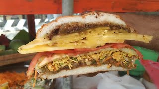 Indian burger limited edition Street Chats In Bangalore || Chintamani Chats || Tasty_needs